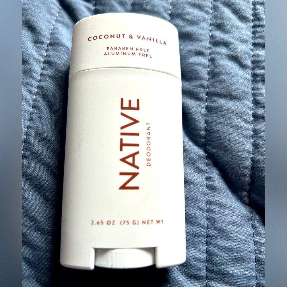 New. NATIVE Brand Deodorant. Coconut Vanilla. All natural 2.3oz.